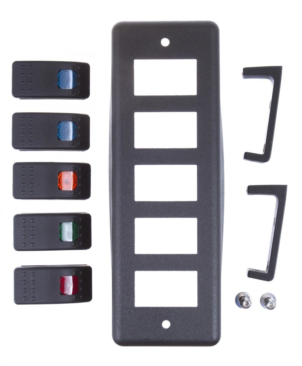 Joes Accessory Switch Panel w /4 Switches and Lights 46135 - J J