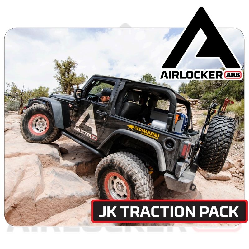 2007 & Newer Jeep Wrangler JK Non-Rubicon with Aftermarket Dana 44 front  axle ARB Air Locker Traction Package | Just Differentials